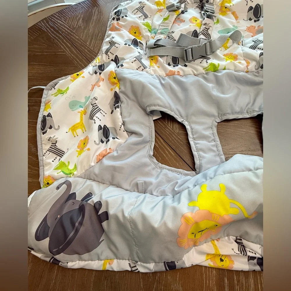 Kids Safari-Themed Shopping cart seat Cover